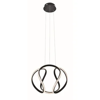 Viokef Berlin fekete LED függesztett lámpa (VIO-4247400) LED 1 izzós IP20