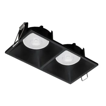 Viokef Fino fekete beépíthető lámpa (VIO-4225101) GU10 2 izzós IP20 Viokef Fino fekete beépíthető lámpa (VIO-4225101) GU10 2 izzós IP20