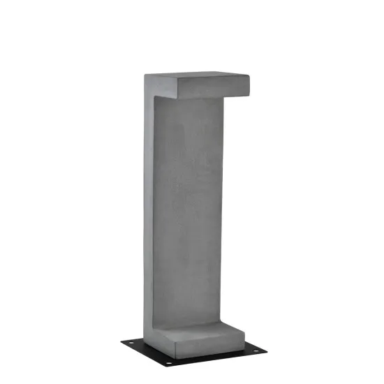 Viokef Gary szürke LED kültéri állólámpa (VIO-4290600) LED 1 izzós IP65