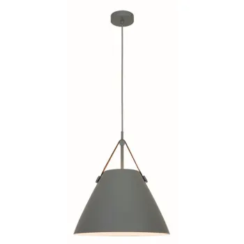 Viokef Hector szürke függesztett lámpa (VIO-4253800) E27 1 izzós IP20