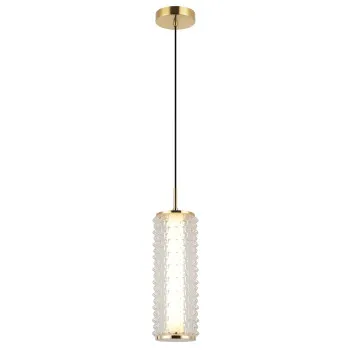 Viokef Irma arany-átlátszó LED függesztett lámpa (VIO-4294700) LED 1 izzós IP20