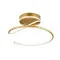 Viokef Jill arany-átlátszó LED mennyezeti lámpa (VIO-4263200) LED 1 izzós IP20