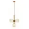 Viokef Jolin arany-fehér függesztett lámpa (VIO-4259400) G9 4 izzós IP20
