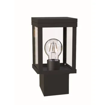 Viokef Keros fekete kültéri állólámpa (VIO-4255000) E27 1 izzós IP44
