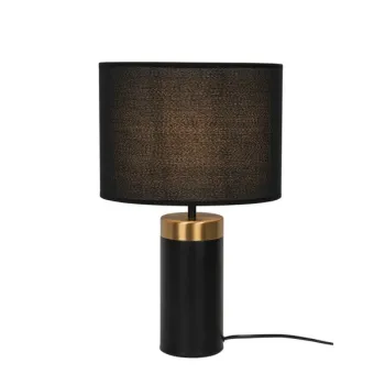 Viokef Luciano fekete-arany asztali lámpa (VIO-4279000) E27 1 izzós IP20