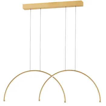 Viokef Megan arany LED függesztett lámpa (VIO-4303100) LED 1 izzós IP20