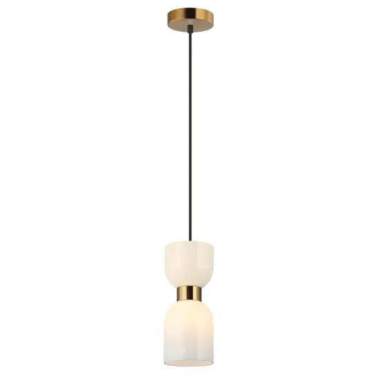 Viokef Memory fehér-bronz függesztett lámpa (VIO-4291900) E27 1 izzós IP20
