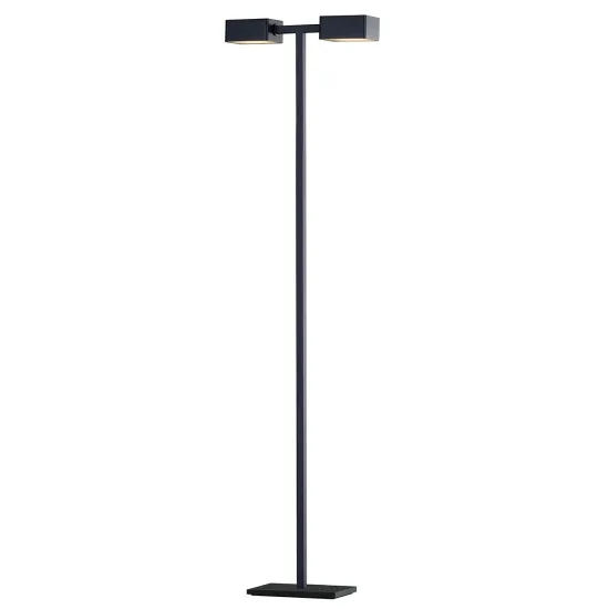 Viokef Nosto szürke-fekete LED állólámpa (VIO-4276700) LED 1 izzós IP20