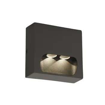 Viokef Poros antracit falba építhető LED kültéri lámpa (VIO-4261401) LED 1 izzós IP54