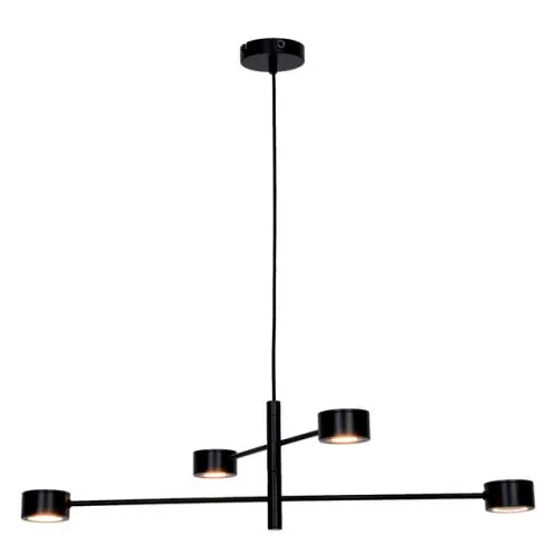 Viokef Prima fekete LED függesztett lámpa (VIO-4258100) LED 1 izzós IP20