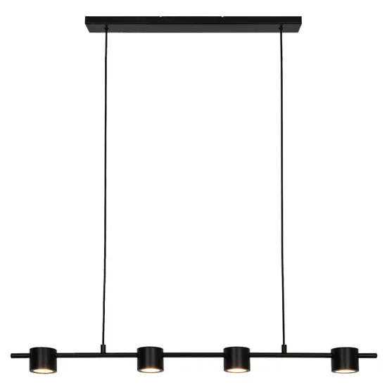 Viokef Prima fekete LED függesztett lámpa (VIO-4258200) LED 1 izzós IP20