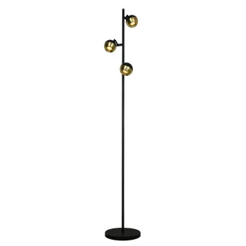 Viokef Ringo fekete-réz állólámpa (VIO-4273600) GU10 3 izzós IP20