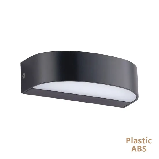 Viokef Sifnos sötétszürke LED kültéri fali lámpa (VIO-4282800) LED 1 izzós IP65