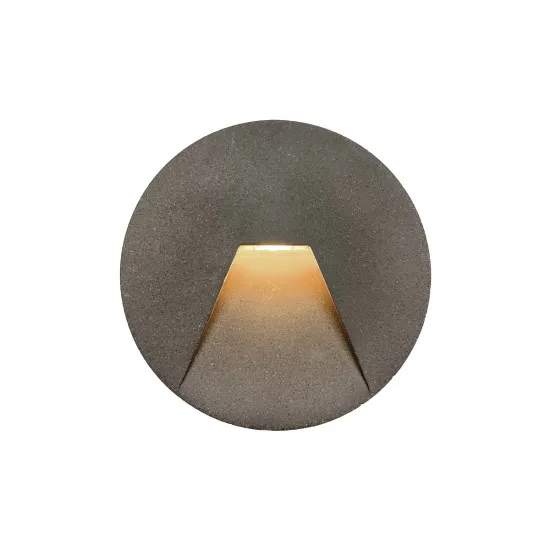 Viokef Space szürke falba építhető LED kültéri lámpa (VIO-4289900) LED 1 izzós IP65