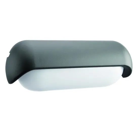 Viokef Titus sötétszürke-fehér LED kültéri fali lámpa (VIO-4255700) LED 1 izzós IP65