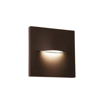 Viokef Vita rozsdabarna LED kültéri fali lámpa (VIO-4298401) LED 1 izzós IP65