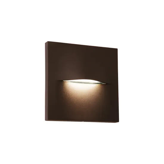 Viokef Vita rozsdabarna LED kültéri fali lámpa (VIO-4298401) LED 1 izzós IP65