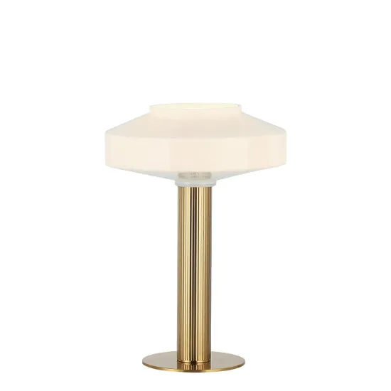 Viokef Vivian arany-fehér asztali lámpa (VIO-4311000) E27 1 izzós IP20