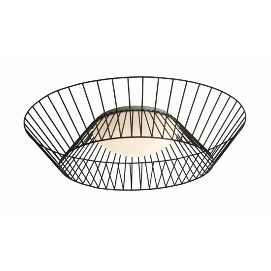 Zambelis  fekete-opál mennyezeti lámpa (ZAM-1546) E27 3 izzós IP20