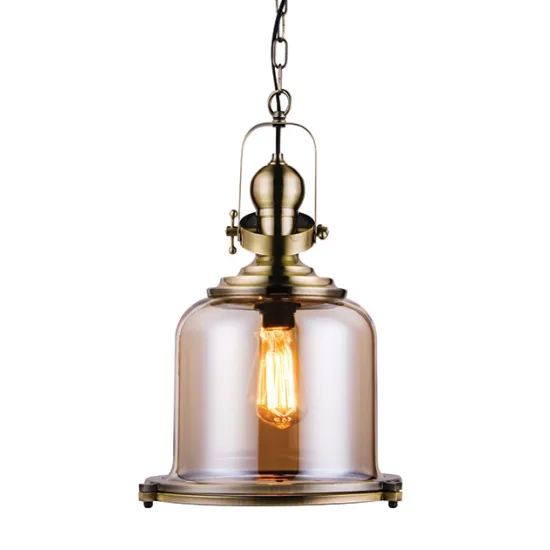 Zambelis  bronz függesztett lámpa (ZAM-16106) E27 1 izzós IP20