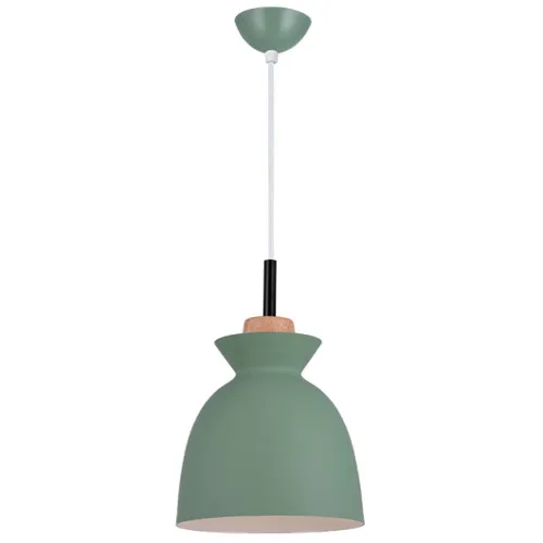 Zambelis  zöld-barna függesztett lámpa (ZAM-180065) E27 1 izzós IP20