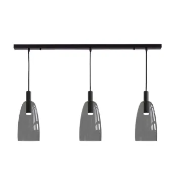 Zambelis  fekete-szürke LED függesztett lámpa (ZAM-1970) LED 1 izzós IP20