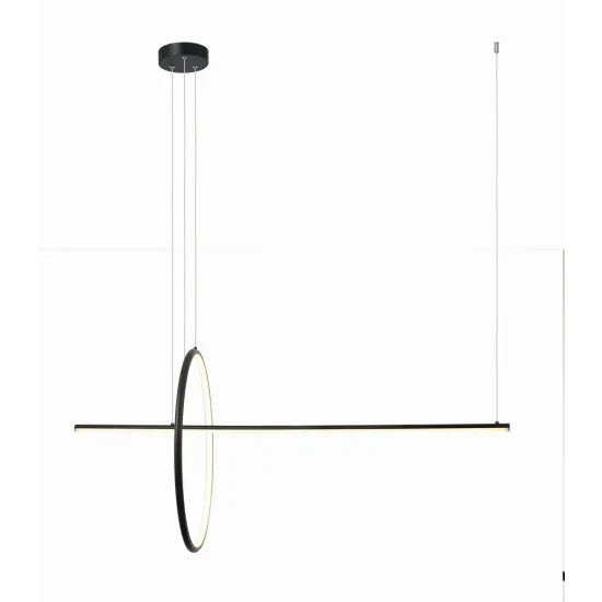 Zambelis  fekete LED függesztett lámpa (ZAM-20128) LED 1 izzós IP20