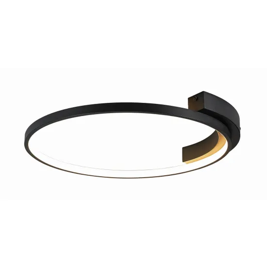 Zambelis  fekete LED mennyezeti lámpa (ZAM-2076) LED 1 izzós IP20