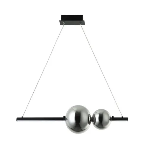 Zambelis  fekete-füstszürke LED függesztett lámpa (ZAM-22109) LED 1 izzós IP20