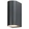 Zambelis  grafit kültéri fali lámpa (ZAM-E122) GU10 2 izzós IP54