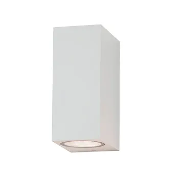Zambelis  fehér kültéri fali lámpa (ZAM-E151) GU10 2 izzós IP54