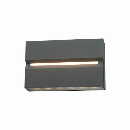 Zambelis  grafit LED kültéri fali lámpa (ZAM-E272) LED 1 izzós IP54