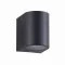 Zambelis  fekete kültéri fali lámpa (ZAM-E306) GU10 1 izzós IP54