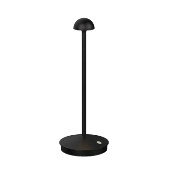 Zambelis  fekete LED kültéri hordozható asztali lámpa (ZAM-E314) LED 1 izzós IP54