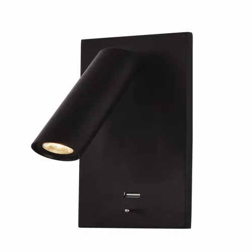 Zambelis  fekete LED falikar (ZAM-H65) LED 1 izzós IP20