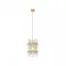 Zuma Alexandria arany-átlátszó kristály függesztett lámpa (ZU-P0556-01D-V7V7) E14 1 izzós IP20