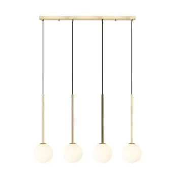 Zuma Arcturus arany-fehér függesztett lámpa (ZU-P0574-04D-F7AA) G9 4 izzós IP20
