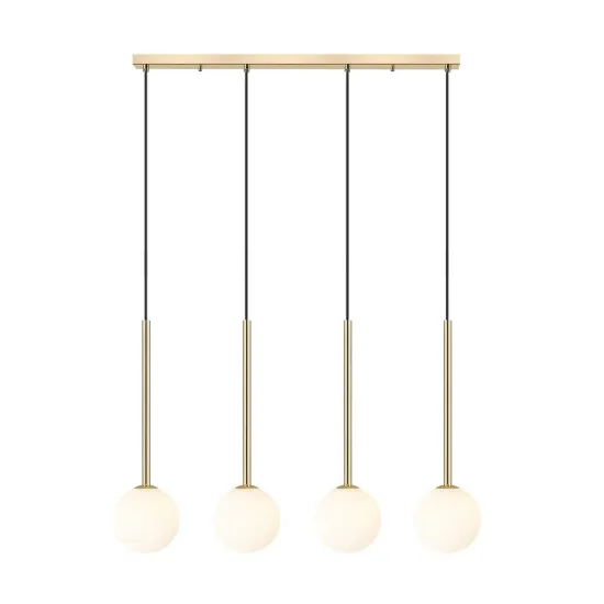 Zuma Arcturus arany-fehér függesztett lámpa (ZU-P0574-04D-F7AA) G9 4 izzós IP20