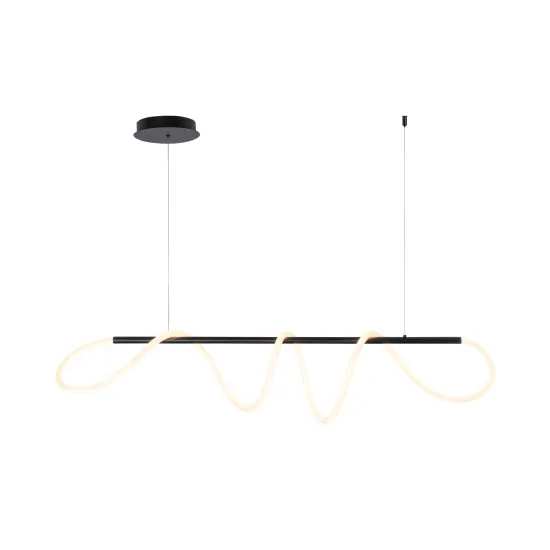 Zuma Balbo fekete LED függesztett lámpa (ZU-20006PM-BK) LED 1 izzós IP20