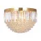 Zuma Charlotte arany-átlátszó kristály mennyezeti lámpa  (ZU-FC19003-7) E14 7 izzós IP20