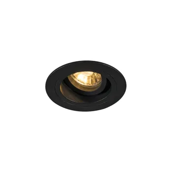 Zuma Chuck fekete beépíthető lámpa (ZU-92700-N) GU10 1 izzós IP20 Zuma Chuck fekete beépíthető lámpa (ZU-92700-N) GU10 1 izzós IP20