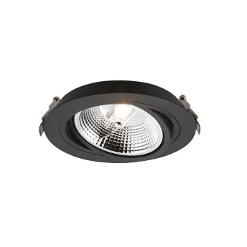 Zuma Chuck fekete beépíthető lámpa (ZU-ARGU10-055-N) GU10 1 izzós IP20 Zuma Chuck fekete beépíthető lámpa (ZU-ARGU10-055-N) GU10 1 izzós IP20