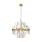 Zuma Constantinople arany-átlátszó kristály függesztett lámpa (ZU-P0567-08C-7GAC) G9 8 izzós IP20