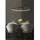 Zuma Horik fekete LED függesztett lámpa (ZU-PEN89424-60BK) LED 1 izzós IP20