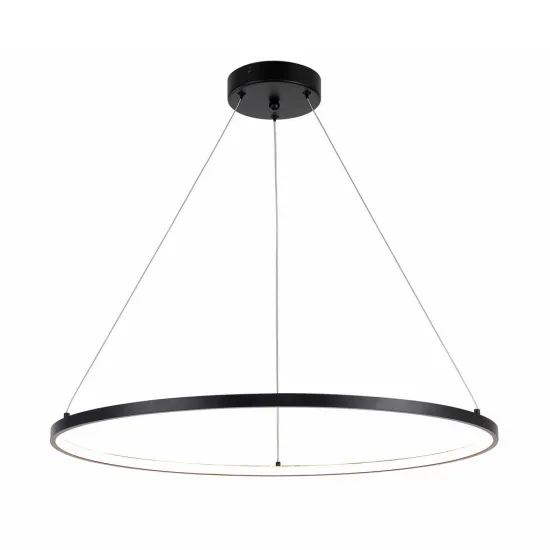 Zuma Horik fekete LED függesztett lámpa (ZU-PEN89424-60BK) LED 1 izzós IP20