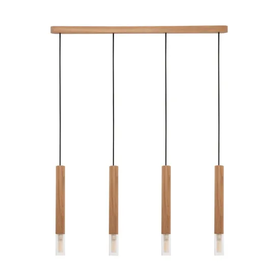 Zuma Madera barna-fehér függesztett lámpa (ZU-8620403) G9 4 izzós IP20