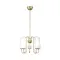 Zuma Magnum arany-fehér csillár (ZU-1127) E14 5 izzós IP20