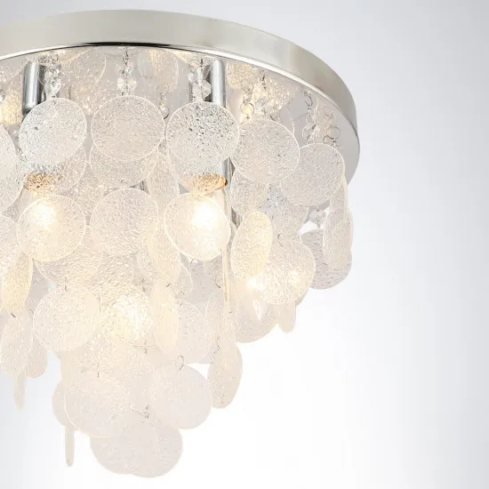 Zuma Pardo átlátszó-króm mennyezeti lámpa (ZU-18365L) E14 5 izzós IP20