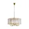 Zuma Paris arany-átlátszó kristály függesztett lámpa (ZU-1906-10) E14 10 izzós IP20
