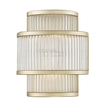 Zuma Sergio arany-átlátszó fali lámpa (ZU-W0528-02B-V6AC) G9 2 izzós IP20